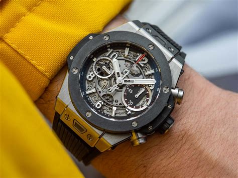 hublot unico 42mm review|Hublot titanium chronograph.